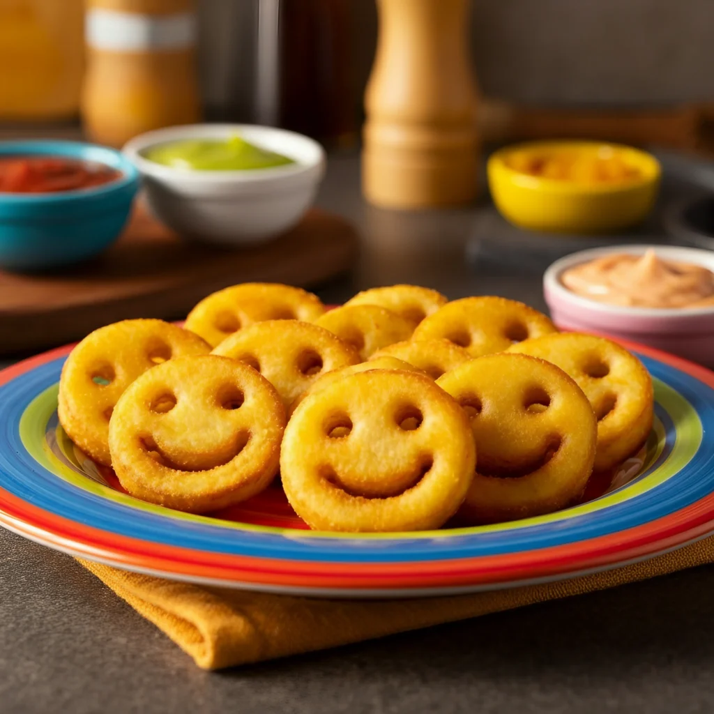 smiley face fries